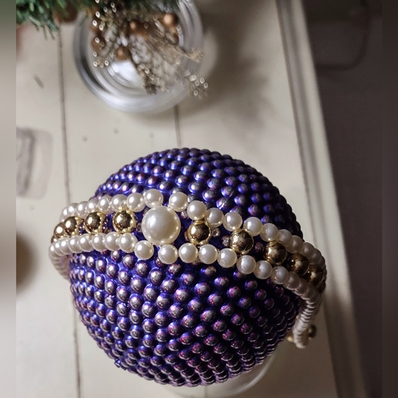 Woven Pearl Choker Necklace - Picture 9 of 10